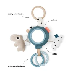 Done By Deer Aktivitetsleke, , Happy Clouds, Blue Hot