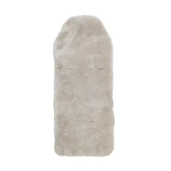 Aluna Lammeskinn til Vogn, Korthåret Lysegrå Discount