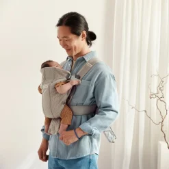 Babybjørn Bæresele Mini 3D Mesh, Gråbeige Outlet