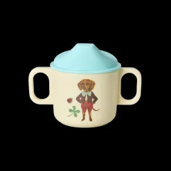 Rice Babyservise i gaveeske, Nathalie Lété-design, Brun, New