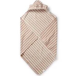 Elodie Badehåndkle, , Candy Stripes 75x75cm Hot