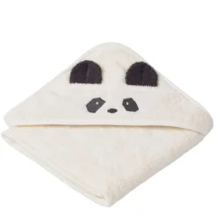 Liewood Badehåndkle, , Panda Creme de la creme Outlet