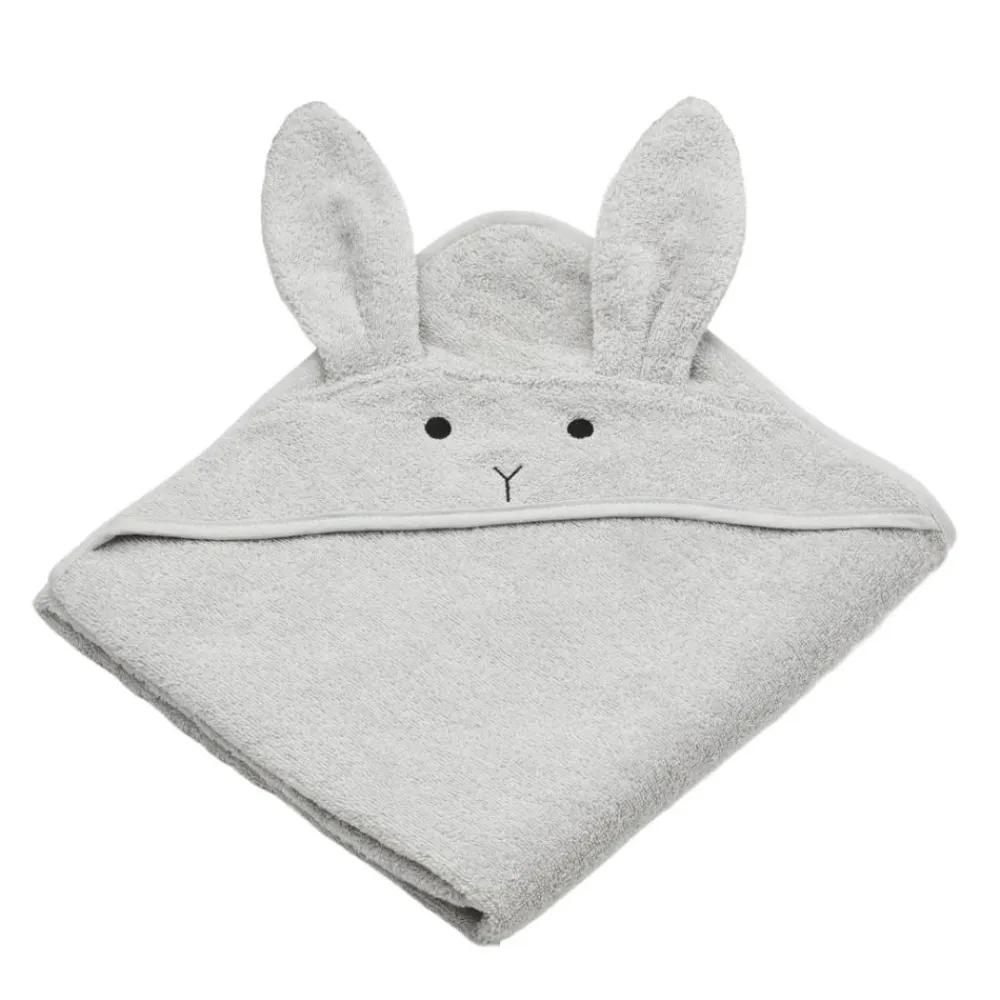 Liewood Badehåndkle, , Rabbit Dumbo Grey Online