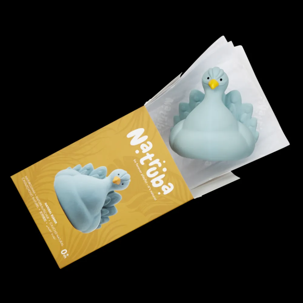 Badeleke, Natruba, Påfugl, Lysblå Hot