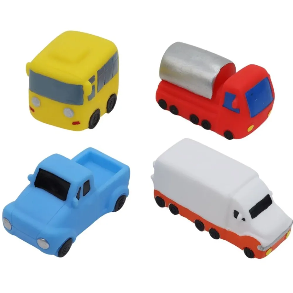 Rätt Start Badeleker, , Biler, 4pk