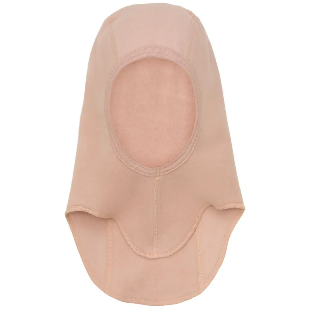 Huttelihut Balaclava, , Cotton Fleece, Mahogany Rose