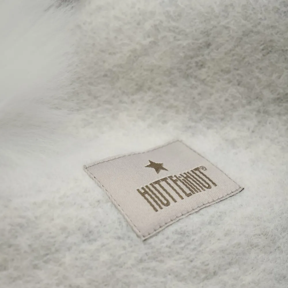 Huttelihut Balaclava, , Wool, PomPoms, Snow White Discount