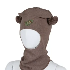 Kivat Balaclava, , Bomull, Brun, Dinosaur Clearance