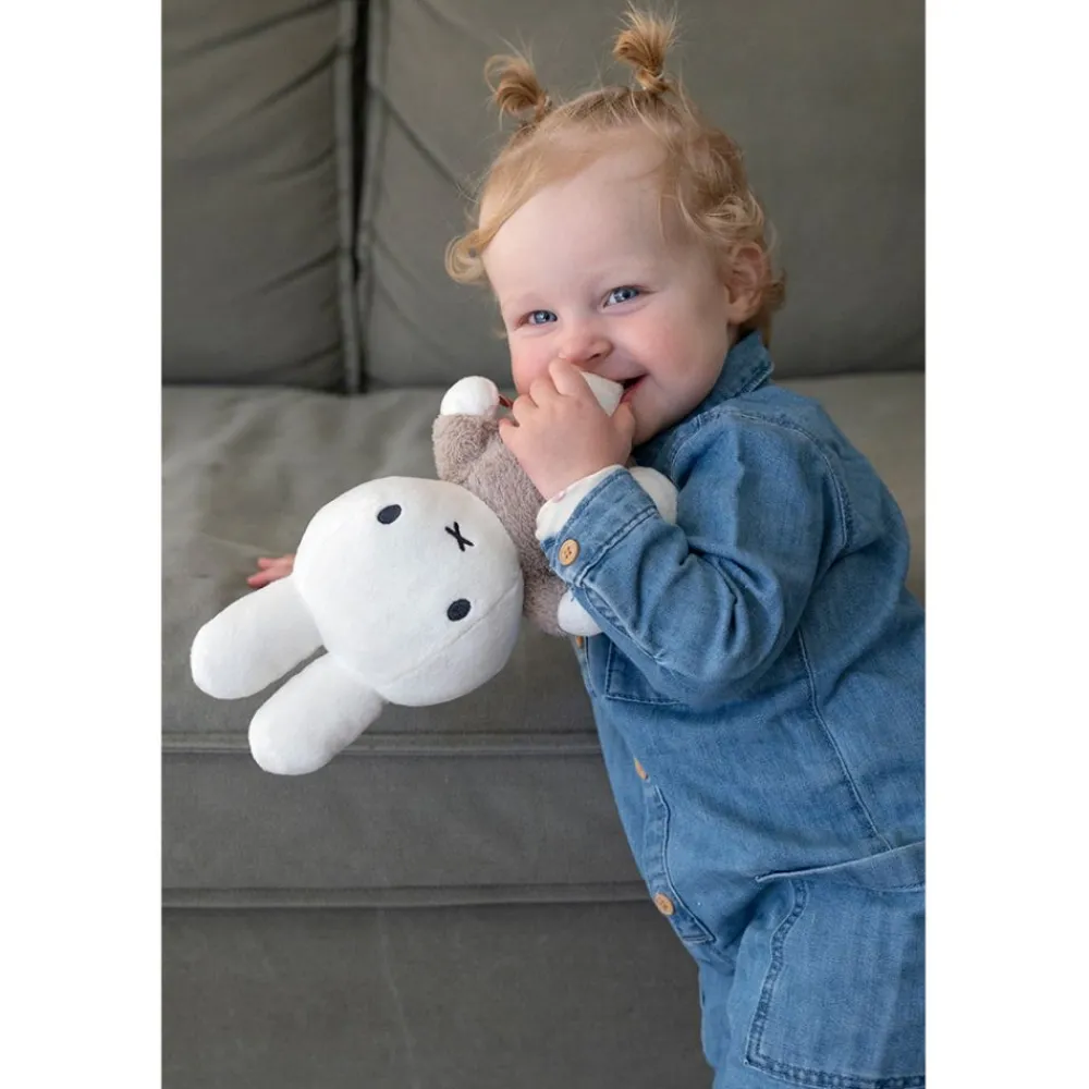 Bamse, Miffy, Fluffy Taupe 25cm Clearance