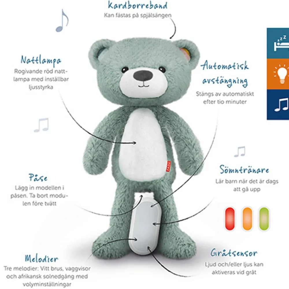 Zazu Bamse, , Brody The Bear, Blue Discount