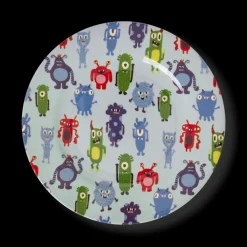 Rice Barnetallerken med monsterdesign, Clearance