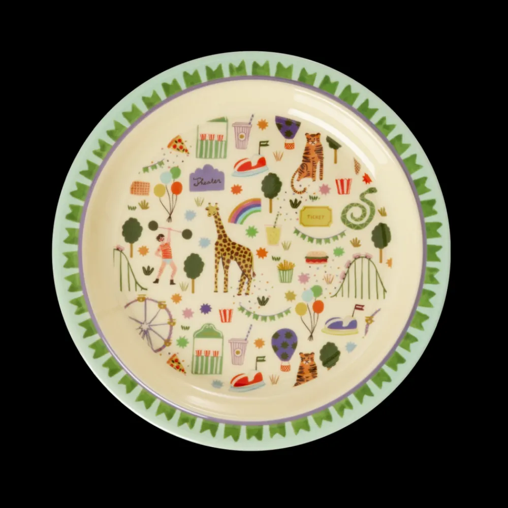 Rice Barnetallerken, Mint karnevalmotiv,