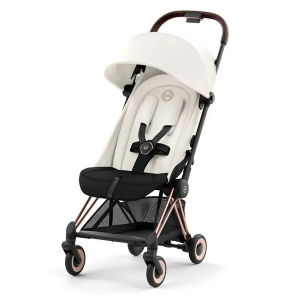 Cybex Barnevogn, , Coya, Rosegold, Off White