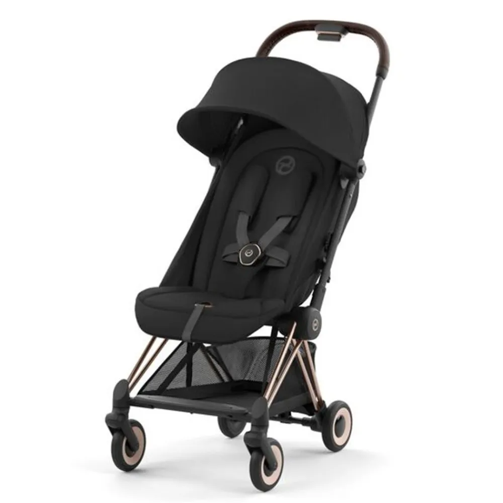 Cybex Barnevogn, , Coya, Rosegold, Sepia, Black Outlet