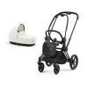 Cybex Barnevogn, , Priam, Matt Black, Inkl. Bag Off White Best