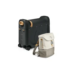 Stokke Bedbox+Crew Backpack, Jetkids by , Black/White Hot