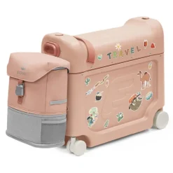 Stokke Bedbox+Crew Backpack, JetKids™ by ®, Coral Pink Discount