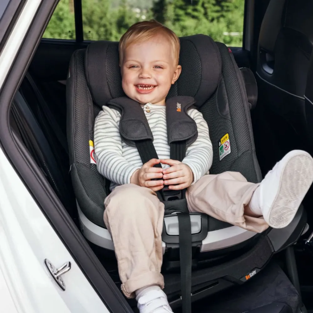 BeSafe Beyond, Dark Grey Melange, bilstol New