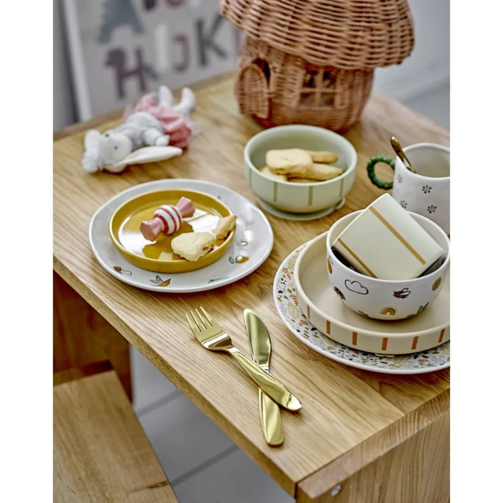 Bloomingville Bestikk, MINI, Ally, Gull, Rustfritt Stål Online