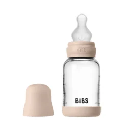BIBS Glassflaske, Silikon, 120 ml, Slow Flow Blush Discount