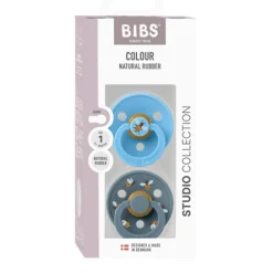 BIBS Smokk,  2 pk, Bumblebee, Latex Size 1, Breeze Mix Online