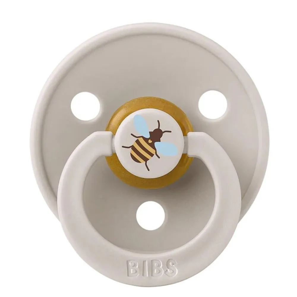 BIBS Smokk, Bumblebee, Latex, Size 1, Mushroom Hot