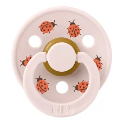 BIBS Smokk, Ladybug Friends, Latex, Size 1, Petal New