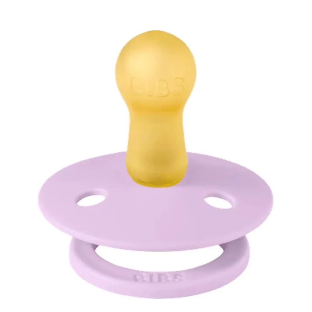 BIBS Smokk, Ladybug, Latex, Size 2, Violet Sky Hot