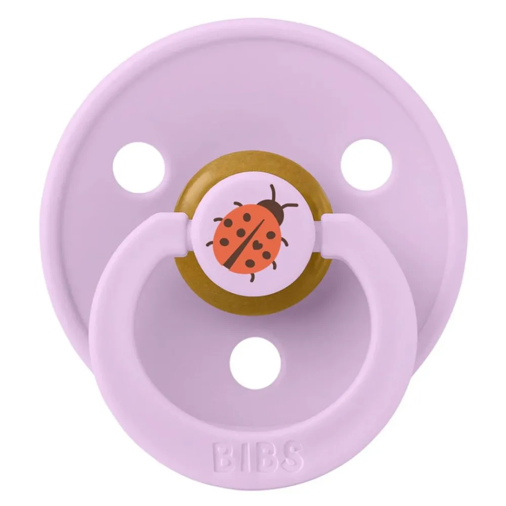 BIBS Smokk, Ladybug, Latex, Size, 1 Violet Sky Sale
