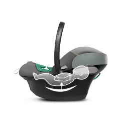 Cybex Bilstol, , Aton S2, i-Size, Soho Grey New