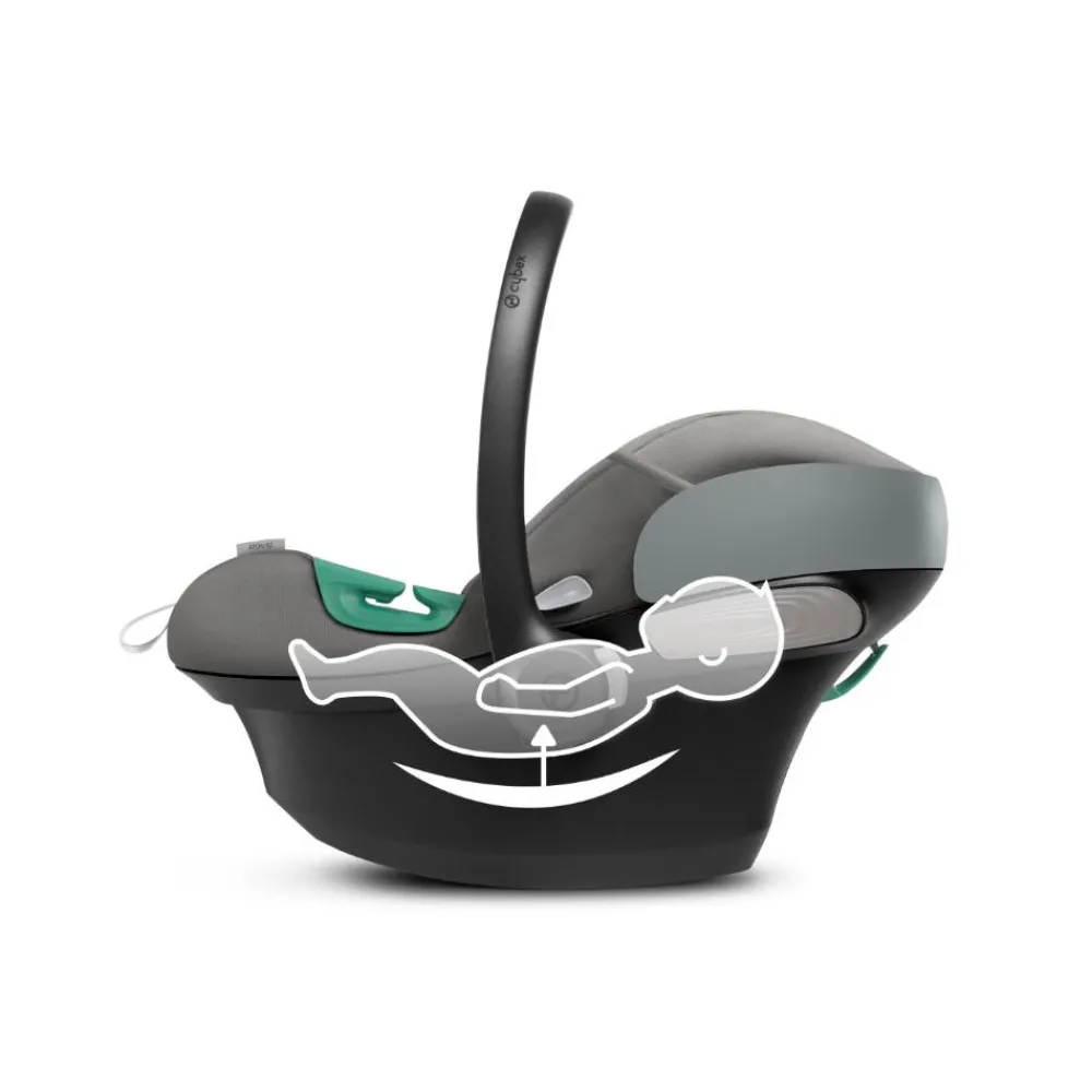 Cybex Bilstol, , Aton S2, i-Size, Soho Grey New