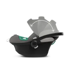 Cybex Bilstol, , Aton S2, i-Size, Soho Grey New