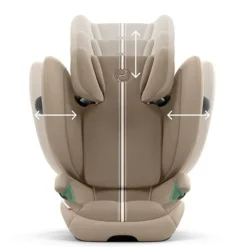 Cybex Bilstol, , Solution G2 Plus, Almond Beige Best