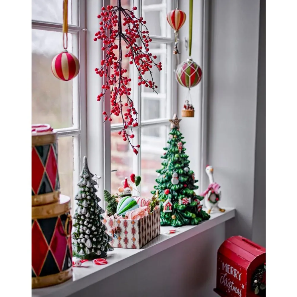 Bloomingville Carlo Deco Postkasse, Rød Outlet