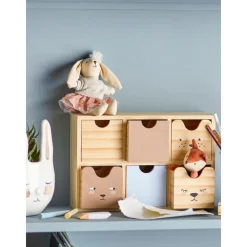 Bloomingville MINI Calle Oppbevaringsboks, Natur Hot