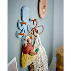 Bloomingville MINI Oswall Knaggrekke, Blå New