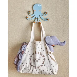 Bloomingville MINI Oswall Knaggrekke, Blå New