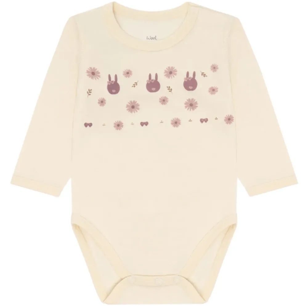 Hust & Claire Body, Hust&Claire, Ull/Bambus, Baloo Playing, Off White