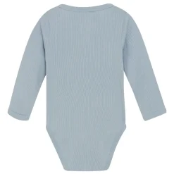 Body LS Rib, Minymo, Blue, Blue Fog
