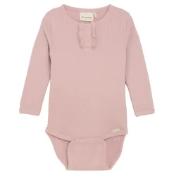 Body LS Rib, Minymo, Pale Mauve Hot