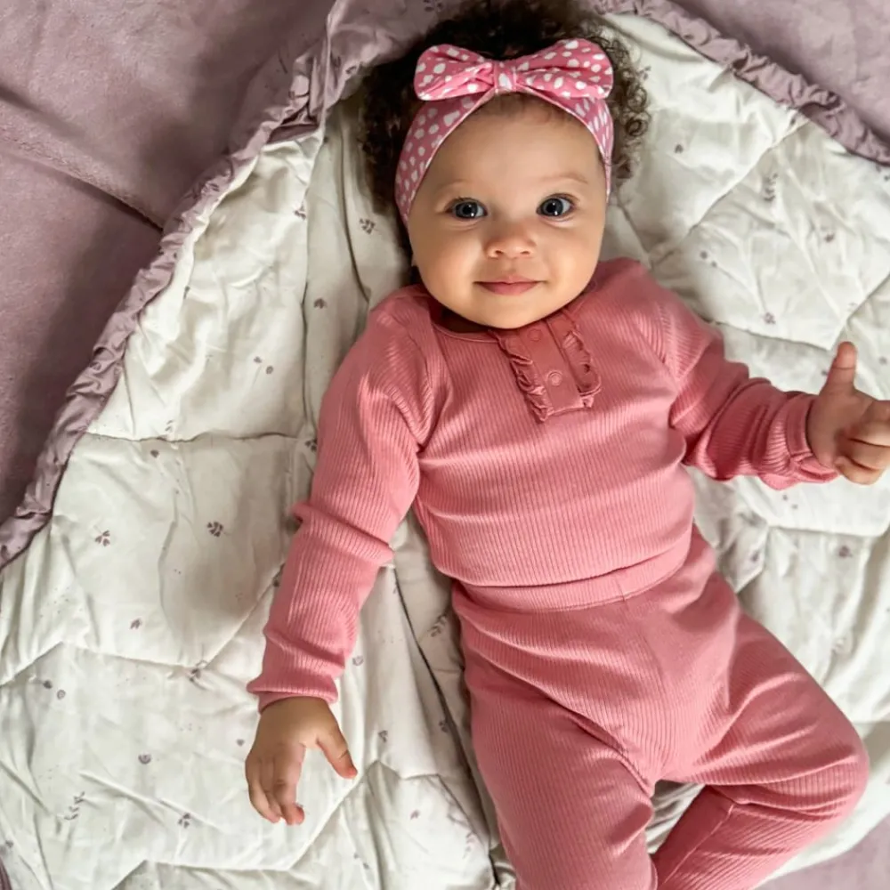 Body LS Rib, Minymo, Rose Quarts, Rosette Online