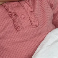 Body LS Rib, Minymo, Rose Quarts, Rosette Online