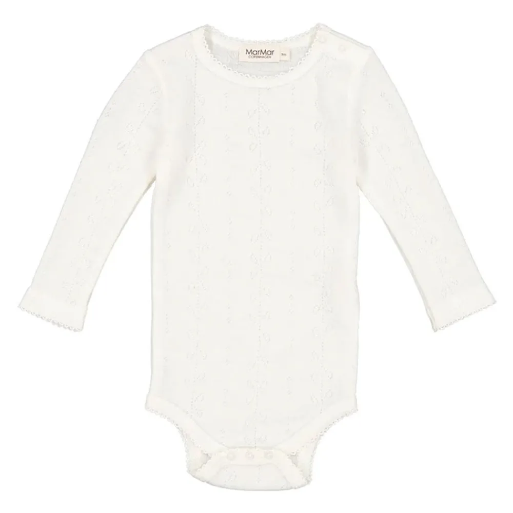 Marmar Body, , Wool Pointelle, Benedikte, Natural