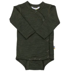 Joha Body m/sideknepp, , Merinoull, Moss Green Best