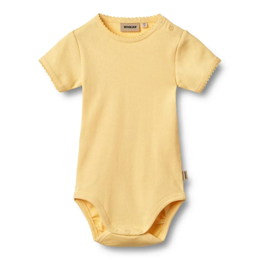 Wheat Body, , Rib, Lace Elisa, Golden Yellow Discount