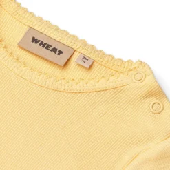 Wheat Body, , Rib, Lace Elisa, Golden Yellow Discount