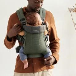 Babybjørn Bæresele, Harmony, 3D-Mesh, Mørkegrønn Hot