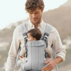 Babybjørn Bæresele Harmony, , Vevd, Lys Grå Hot