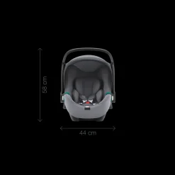 Britax Bilstol Baby-Safe³, Frost Grey Outlet