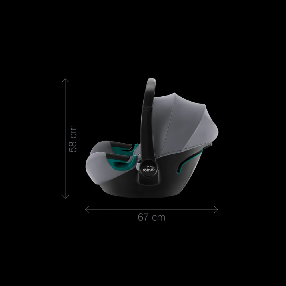 Britax Bilstol Baby-Safe³, Midnight Grey Discount